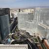 A view of MGM's CityCenter taken from a helicopter Monday, May 21, 2012. Vdara is at left, and Aria is at right.