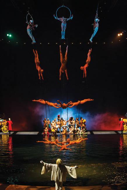 Cirque du Soleil’s “O” at Bellagio.
