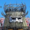 One of the stages is seen during a media preview of the Electric Daisy Carnival Thursday, June 7, 2012, at the Las Vegas Motor Speedway.