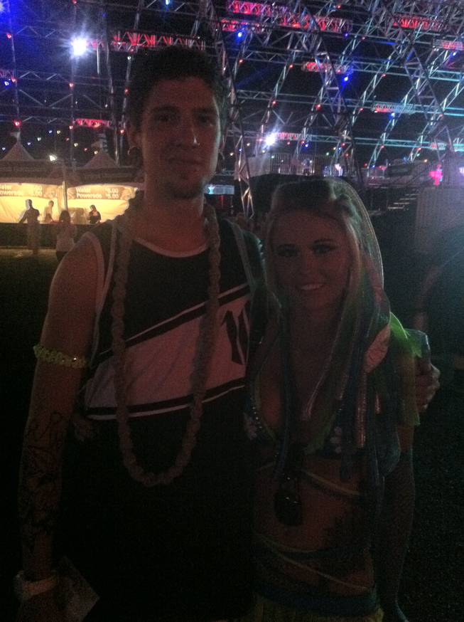 Austin De la Torres and Shanna McChesney, who plan to log a lot of hours at EDC.
