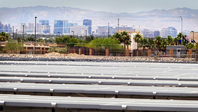City of Las Vegas Solar Plant
