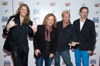 Members of "Night Ranger" attend the Broadway opening night of "Rock of Ages" in New York, Tuesday, April 8, 2009. 