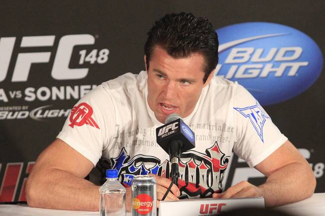 UFC 148 News Conference