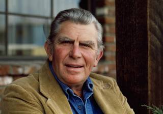 Actor Andy Griffith, Jan. 19, 1983. 