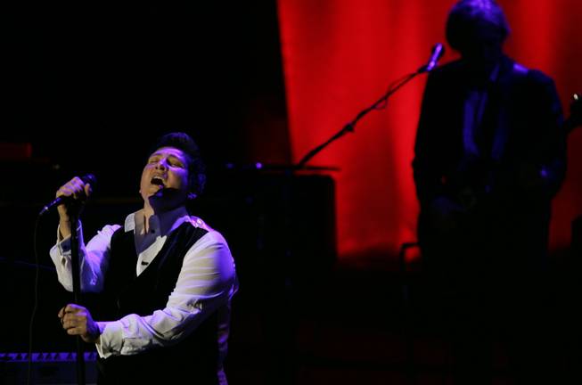Singer K.D. Lang performs at the Elton John AIDS Foundation's sixth annual benefit "An Enduring Vision" at The Waldorf-Astoria Hotel, Tuesday, Sept. 25, 2007 in New York. 