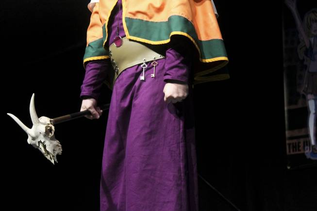 Cosplayers performed during the Masquerade competition during Animegacon 2012 at LVH on Saturday, Aug. 18, 2012.
