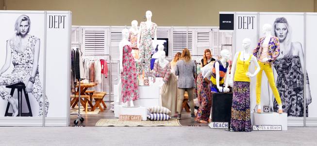 The PROJECT show in the Mandalay Bay Convention Center on Monday, August 20, 2012. PROJECT is part of the fashion trade show MAGIC.