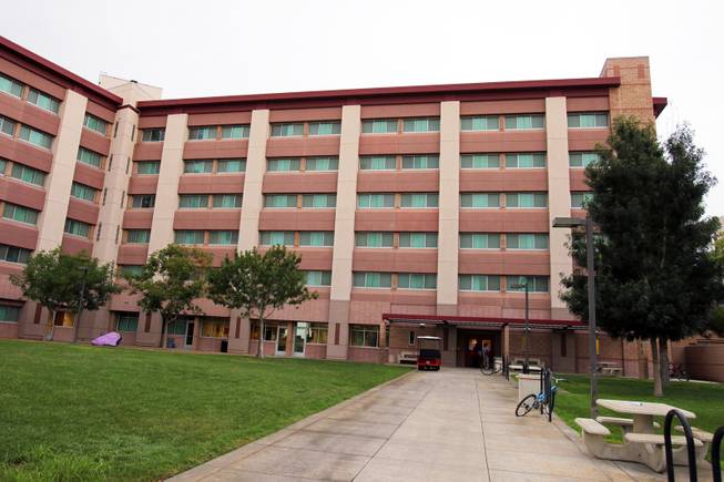 The Tonopah Complex dorm hall on the campus of UNLV in Las Vegas on Wednesday, August 22, 2012.