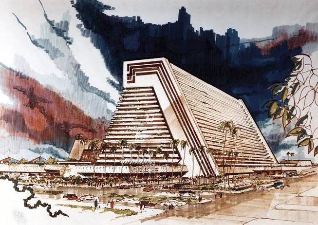 In 1975 Martin Stern Jr. proposed the Xanadu, an ultra luxury resort and casino, for the site now occupied by Excalibur.