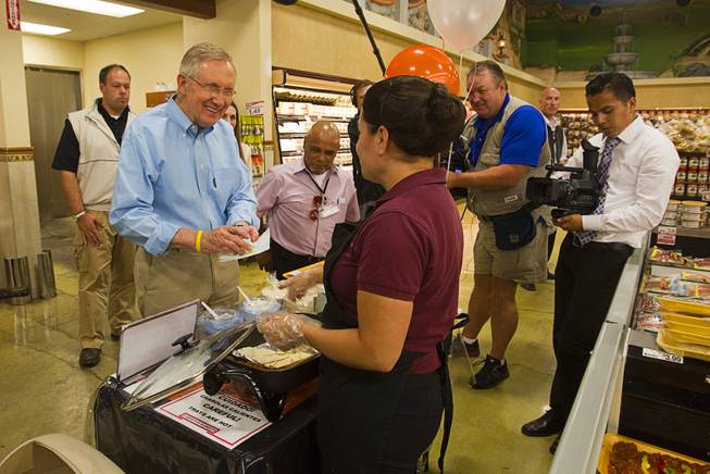Harry Reid Visits Cardenas Market