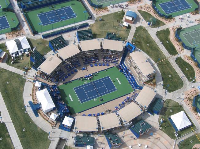 The Amanda and Stacy Darling Memorial Tennis Center with 23 tennis courts including one main court with stadium seating for approximately 2,800 spectators, is part of the Charlie Kellogg and Joe Zaher Sports Complex.