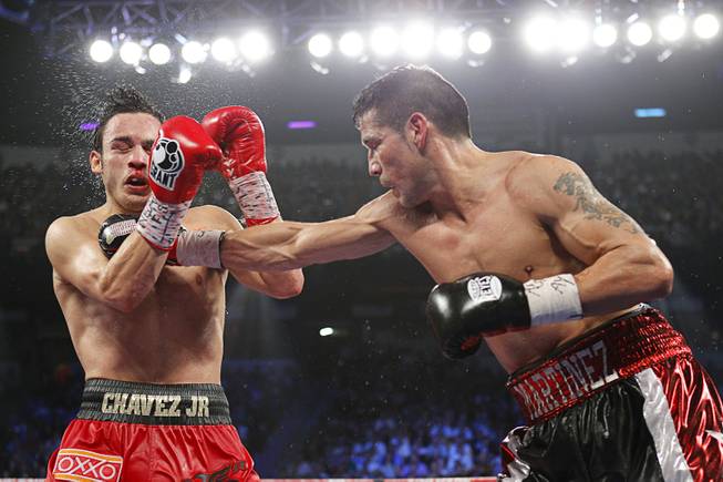 Martinez takes title from Chavez Jr.