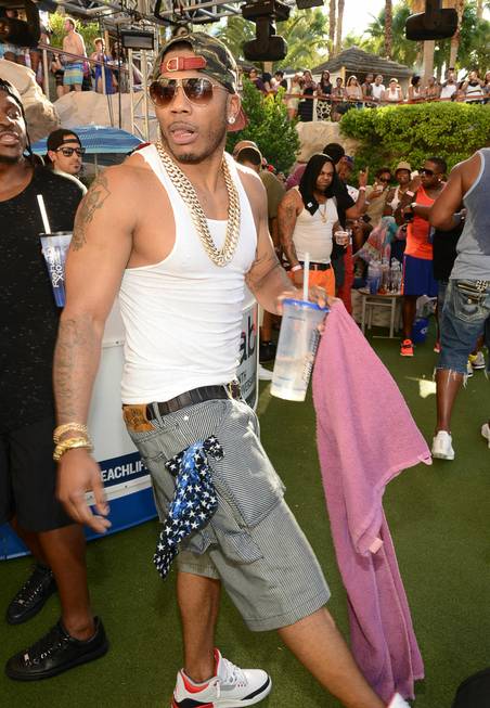 Nelly hosts and performs at Rehab and Body English in ...