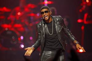 Usher performs during the 2012 iHeartRadio Music Festival at MGM Grand Garden Arena on Friday, Sept. 21, 2012.
