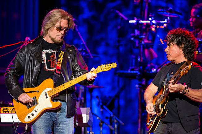Hall & Oates -- Daryl Hall and John Oates -- perform at the Joint in the Hard Rock Hotel on Thursday, Sept. 20, 2012.