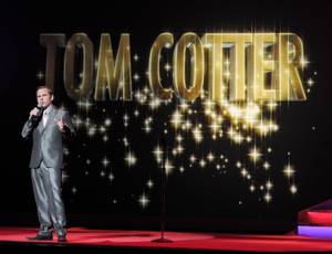 Tom Cotter performs during "America's Got Talent Live" at the Palazzo on Thursday, Sept. 27, 2012.

