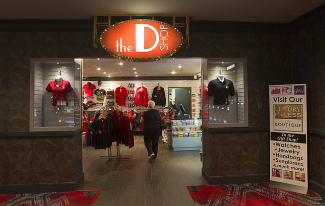 The gift shop has been renamed the D Shop at the D Las Vegas in downtown Las Vegas Tuesday, Oct. 9, 2012. The casino, formerly Fitzgeralds, is celebrating it's rebranding and renovation with festivities this weekend.
