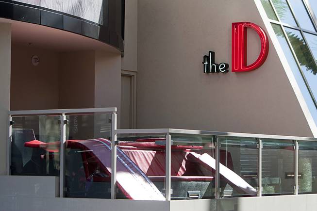 An outdoor seating area at the D Las Vegas will provide seating for guests watching concerts taking place at the Fremont Street Experience. The casino, formerly Fitzgeralds, is celebrating it's rebranding and renovation with festivities this weekend.