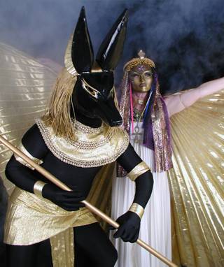 Most Creative Costumes submitted by Bill Snowman. Everything is handmade except for the full body black suit and wings. 