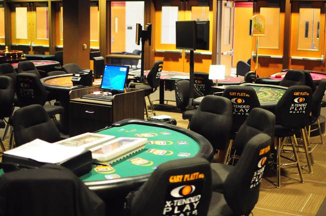 UNLV's Konami Gaming Lab is shown on Tuesday, Oct. 30, 2012. The gaming lab gives students hands-on experience in casino management.