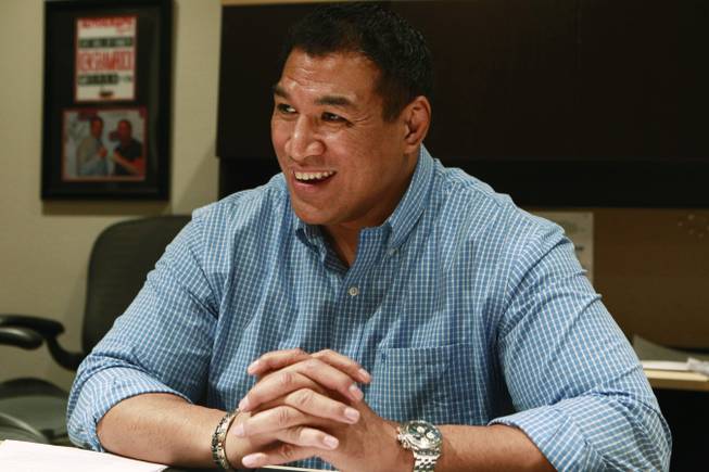 World Series of Fighting President and Chief Operating Officer Ray Sefo talks about the organization's upcoming inaugural card Wednesday, Oct. 31, 2012. 