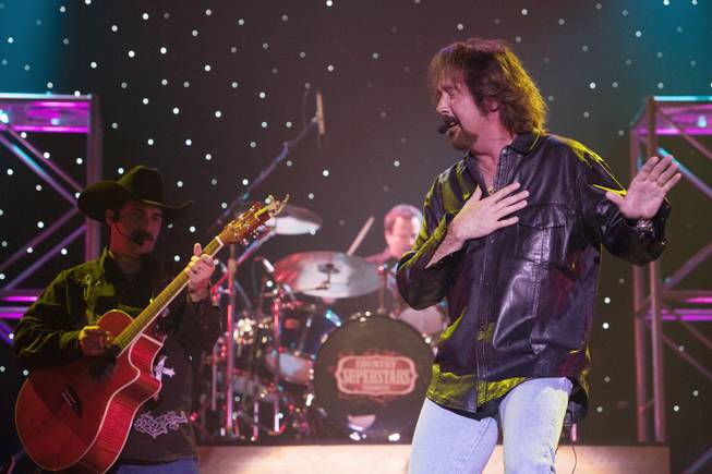 Leonard Quenneville (left) and Ron Keel reunite Brooks and Dunn for the show they also produce, "Country Superstars Tribute," at the Golden Nugget  showroom.