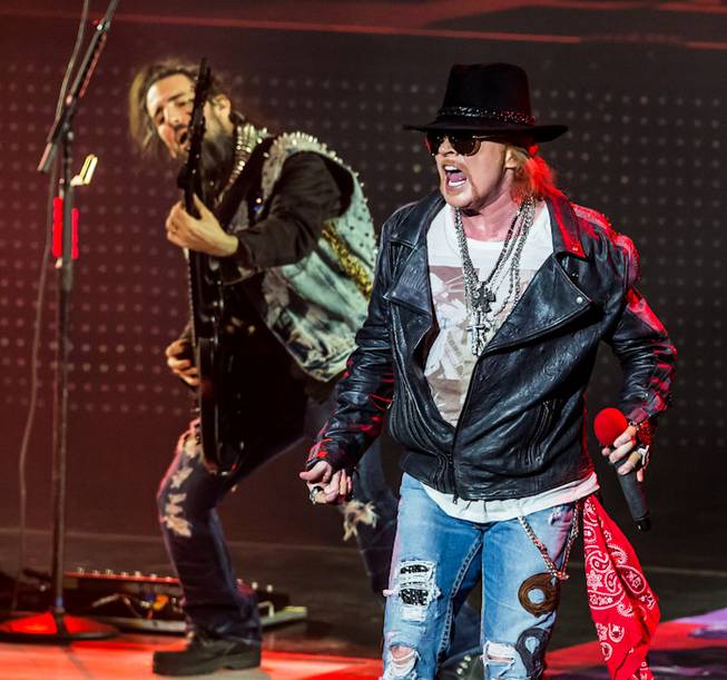 Guns N' Roses at the Joint on Nov. 2, 2012