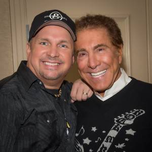 Garth Brooks and Steve Wynn backstage at Encore Theater in the Wynn before Brooks' final performance Saturday, Nov. 17, 2012.