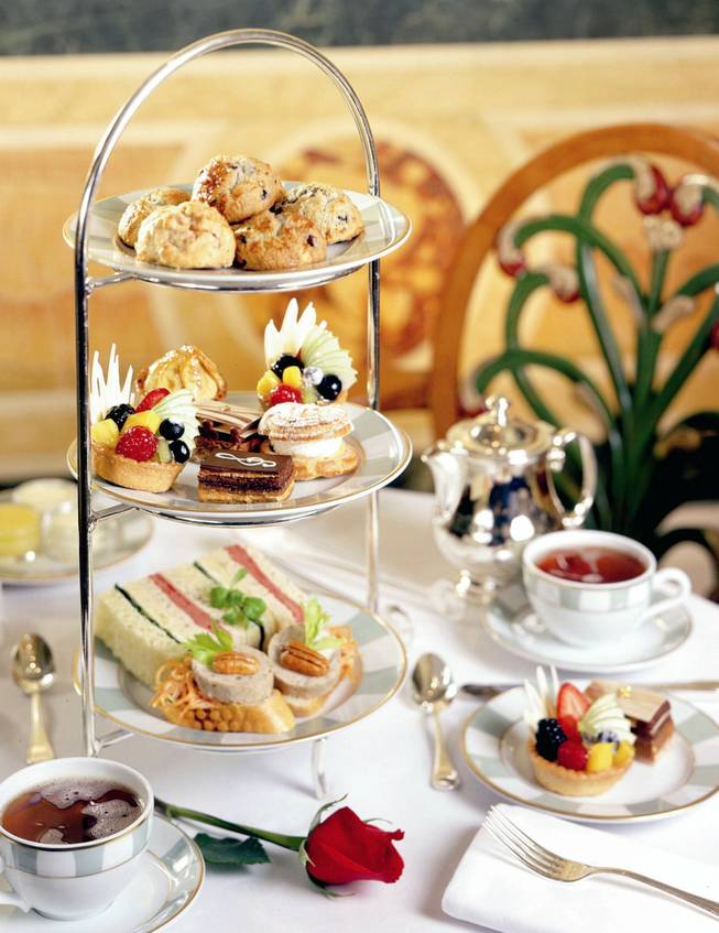 The Petrossian bar at the Bellagio offers afternoon tea from 1 to 4 p.m. daily.