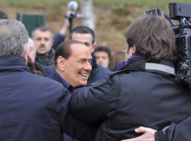 Berlusconi running