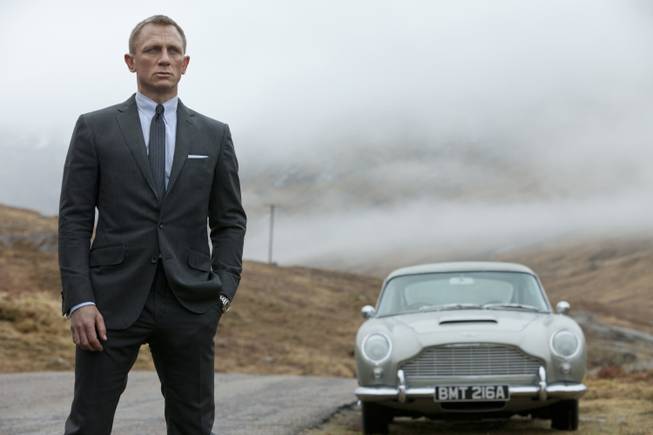 Daniel Craig stars as James Bond in the action adventure film, "Skyfall." 
