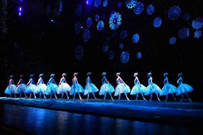 Dancers perform during dress rehearsal for Nevada Ballet Theatre's "The Nutcracker" at the Smith Center in Las Vegas on Thursday, December 13, 2012.