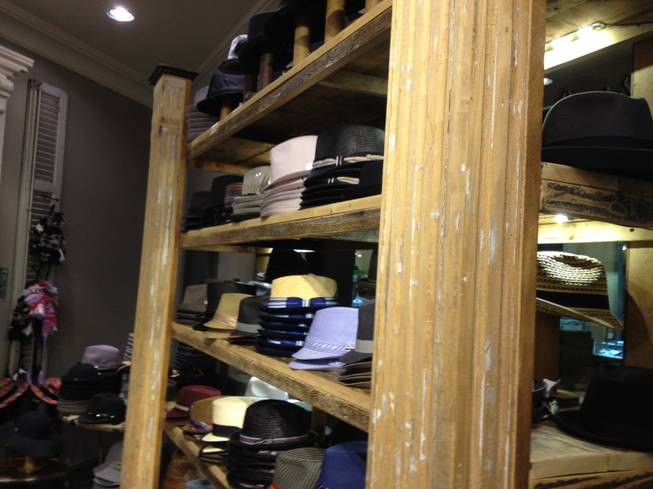 Chapel Hats is located in the Grand Canal Shoppes at the Venetian.
