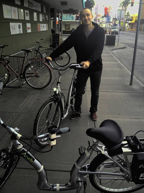 Jude Stanion is a Downtown Project employee responsible for the bike-share program.