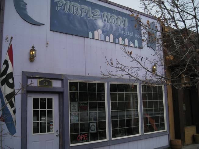 Purple Moon Crystal Company, home of assorted trinkets.