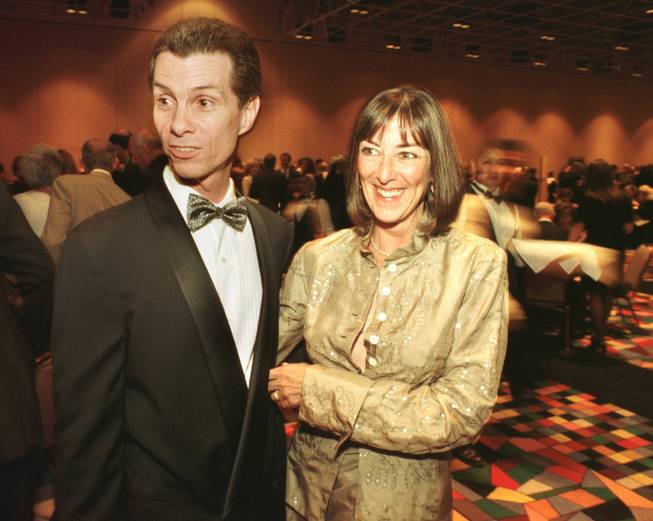Jay and Maureen Barrett at the National Italian American Foundation West Coast Gala Dinner Saturday, May 1, 1999.  