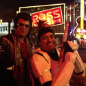 Elvis and a storm trooper