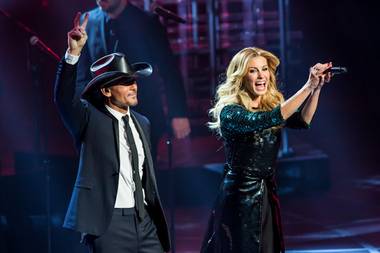 Contributing photographer Erik Kabik’s best, favorite and most memorable photographs of 2012. Tim McGraw and Faith Hill are pictured here at The Venetian on Dec. 8, 2012.