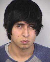 Cristian Ivan Diaz was arrested on charges of failure to stay in his travel lane, and failure to obtain a Nevada driver’s license in the 30 day window.