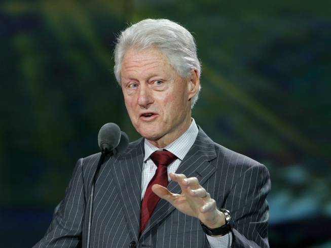 Former President Bill Clinton Samsung's keynote speaker