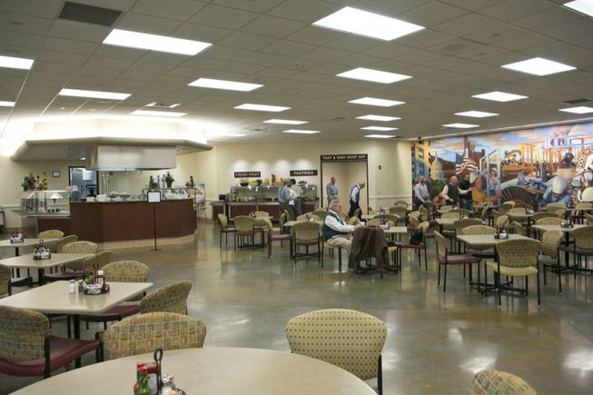 A view of the cafeteria at the United Brotherhood of Carpenters' International Training Center, Tuesday. Jan. 29, 2013.