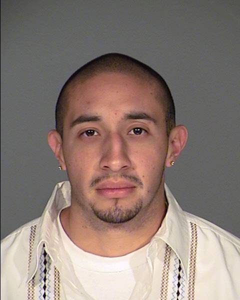 Jesse Pineda, wanted on a count of attempted murder from California, was arrested Tuesday in Las Vegas and booked into the Clark County Detention Center.