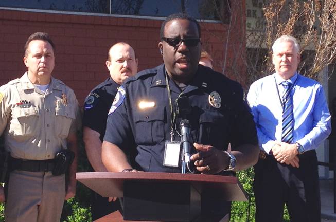 Clark County School District Police Lt. Ken Young and other local law enforcement officials urge parents to be proactive in making spring break safe for students.