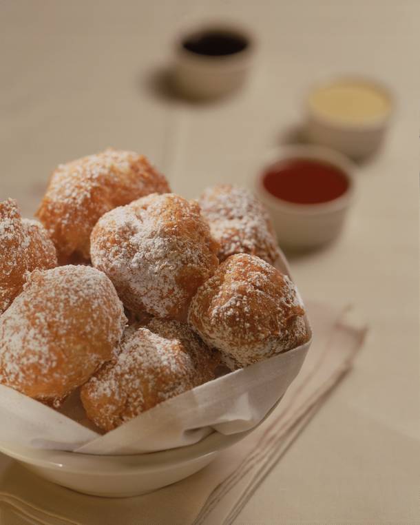 Beignets form Grand Lux Cafe.