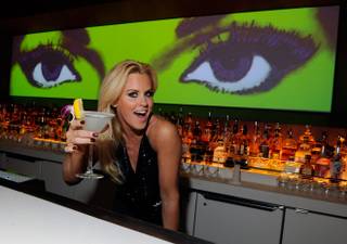 Jenny McCarthy at Andrea's in Encore on Friday, March 29, 2013.