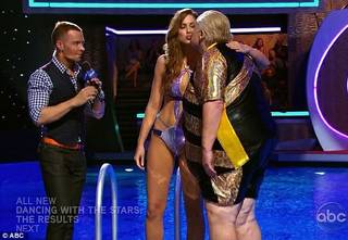 Joey Lawrence, Katherine Webb and Louie Anderson on ABC's 