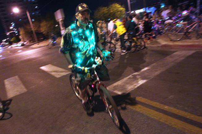 The Blinking Man Bike Ride
