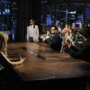 Donald Trump, Ivanka Trump, Lil Jon, Penn Jillette and Trace Adkins on the finale of "All-Star Celebrity Apprentice" on NBC on Sunday, May 19, 2013.


