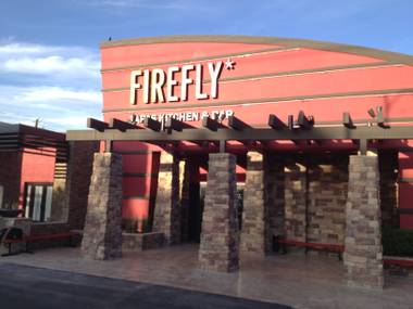 Firefly Tapas Kitchen and Bar’s new location, 3824 Paradise Road, is seen on opening day, Friday, May 24, 2013.