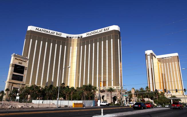 The exterior of Mandalay Bay on Thursday, June 6, 2013.